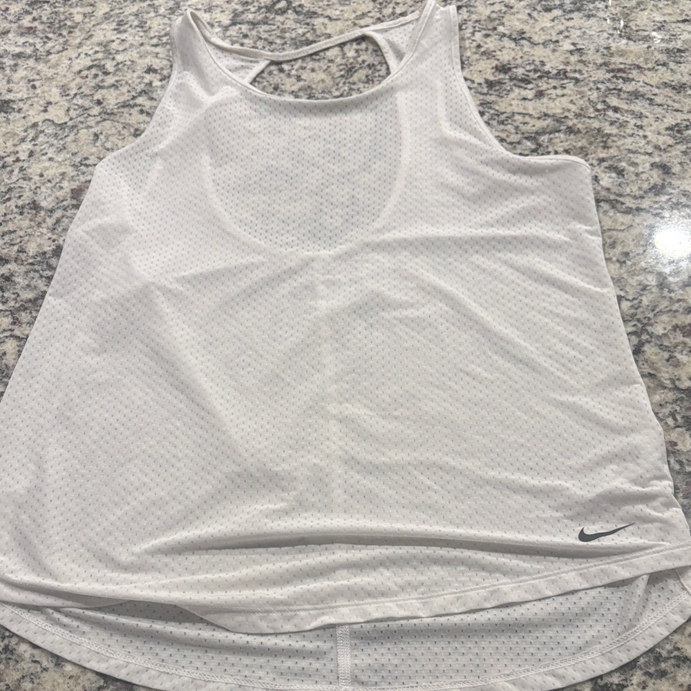 Nike Women's White Tank Top